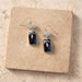 Chandra Glass Stone & Leaf Earrings thumbnail 1