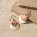 Jharana Layered Disc Earrings thumbnail 1