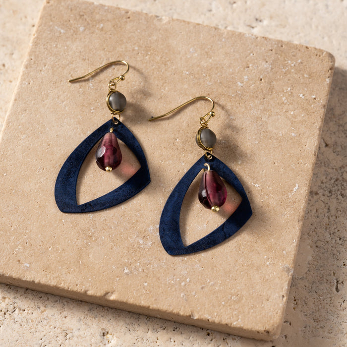 Trikon Abstract Earrings 1