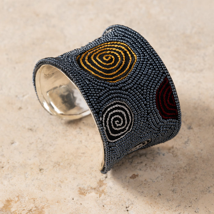 Chakkar Beaded Cuff Bracelet 2