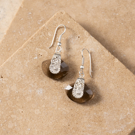 Padak Overlay Glass Earrings