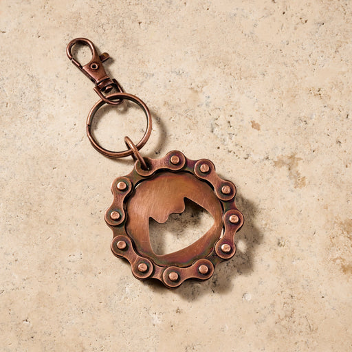 Bike Chain Bottle Opener Key Clasp