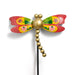 Vikaas Hand Painted Dragonfly Garden Stake thumbnail 1