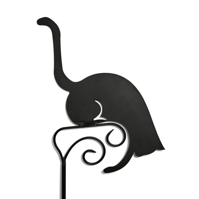 Priy Cat with Bell Garden Stake 1