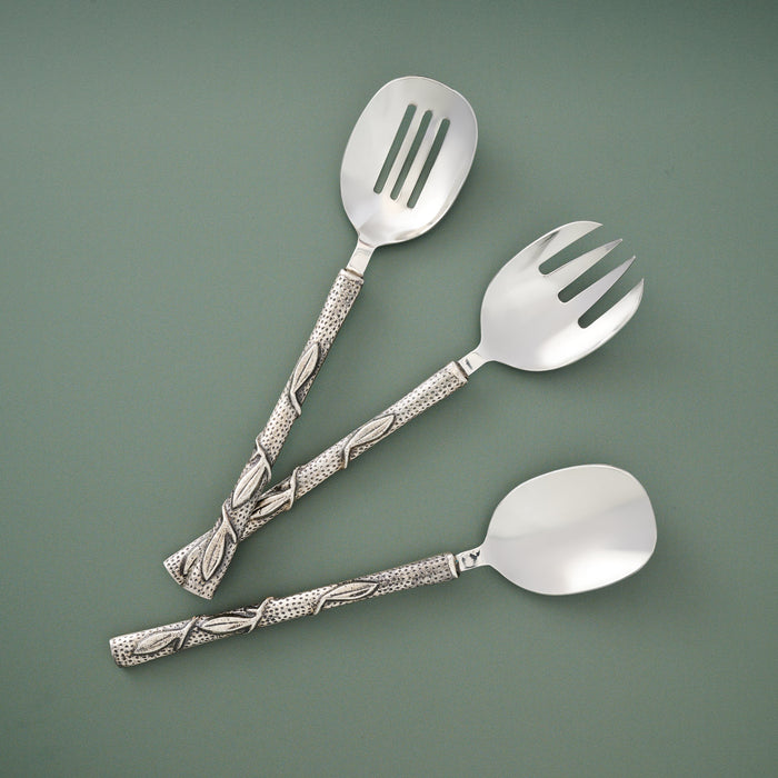 Olive Branch Serving Utensils - Set of 3 1