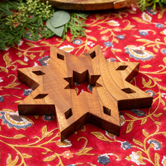 Guiding Star Tun Wood Trivet