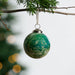 Recycled Glass Watercolor Ball Ornament thumbnail 1