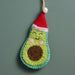 Jingle Bell Guac Felt Avocado Ornament thumbnail 3