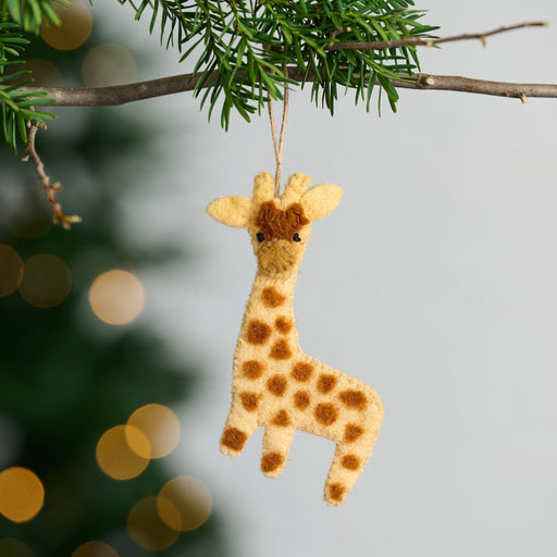 Felt Giraffe Ornament