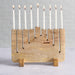 Modern Mango Wood Menorah thumbnail 2