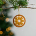 Felt Orange Slice Ornament thumbnail 1