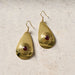 Kamet Brass Drop Earrings thumbnail 1