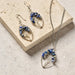 Lapis Tree Drop Earrings thumbnail 4