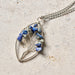 Lapis Tree Pendant Necklace thumbnail 3