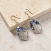 Lapis Tree Drop Earrings thumbnail 3