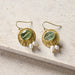 Kabru Brass Drop Earrings thumbnail 1