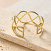 Intertwined Brass Cuff thumbnail 3