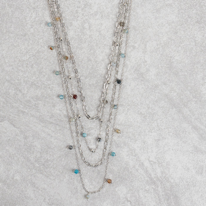 Nanda Layered Beaded Necklace 2