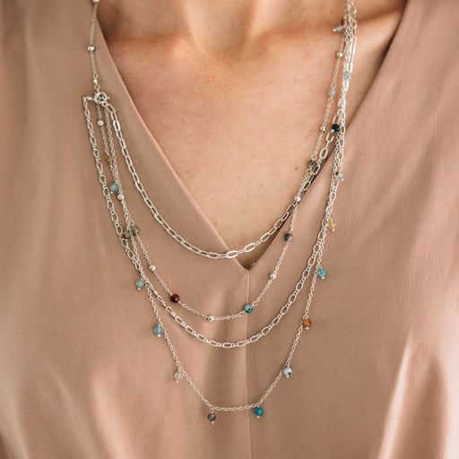 Nanda Layered Beaded Necklace