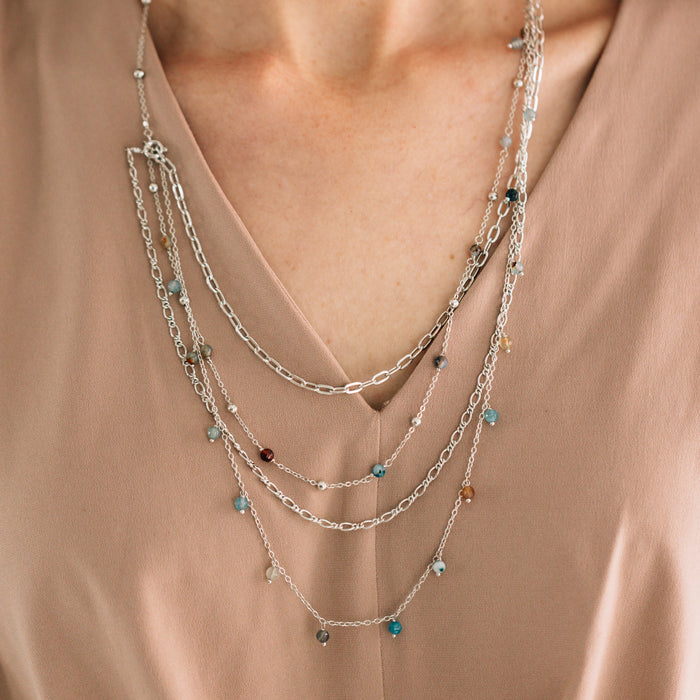 Nanda Layered Beaded Necklace 1