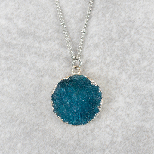 Chattan Geode Pendant Necklace