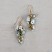 Kali Turquoise Cluster Dangle Earrings thumbnail 1