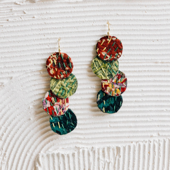 Ria Kantha Dangle Earrings 1