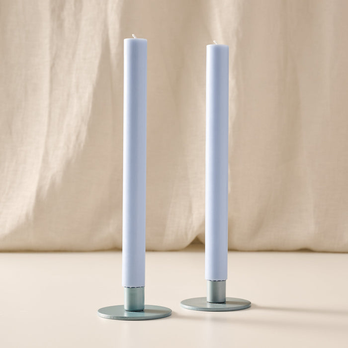 Cahya Mint Palm Wax Dinner Candles - Set of 2 2