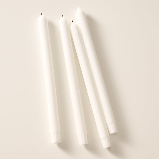 Anget Natural Palm Wax Taper Candles - Set of 4