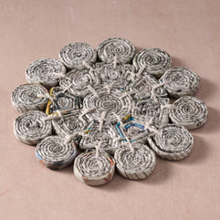 Balita Round Rolled Newsprint Trivet