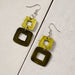 Maja Square Capiz Earrings thumbnail 1
