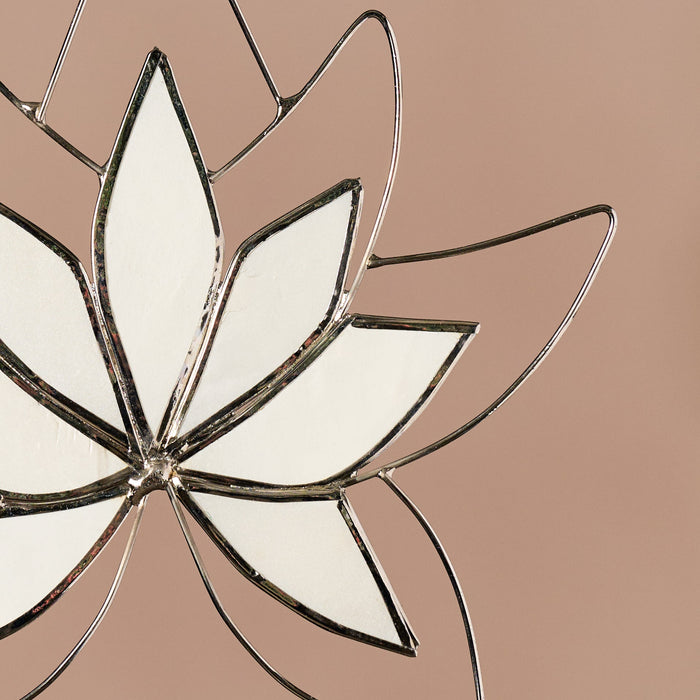 Dalisay Capiz Lotus Ornament 4