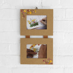 3.5x5 Tala Dried Flowers Double Hanging Frame