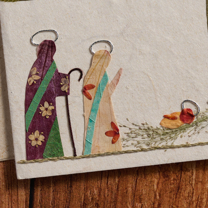 Natural Nativity Card 2