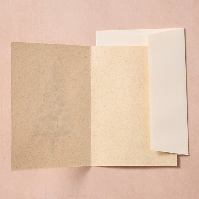 Masaya Pressed Flower Christmas Tree Card 3