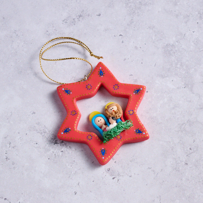 Holy Family Bread Dough Ornament 2