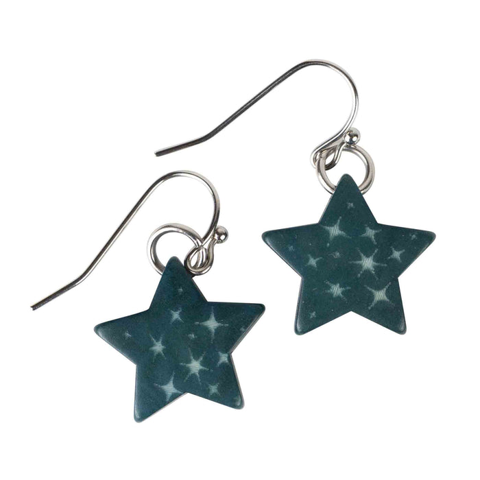 Sitaron Tagua Star Drop Earrings 1