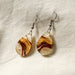 Aylen Fused Glass Teardrop Earrings thumbnail 3