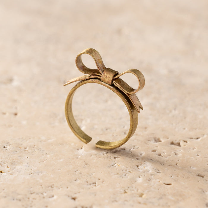 Dorada Bronze Bow Ring 1