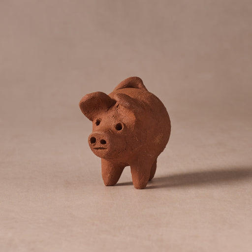 Good Luck Pig - Light Terracotta