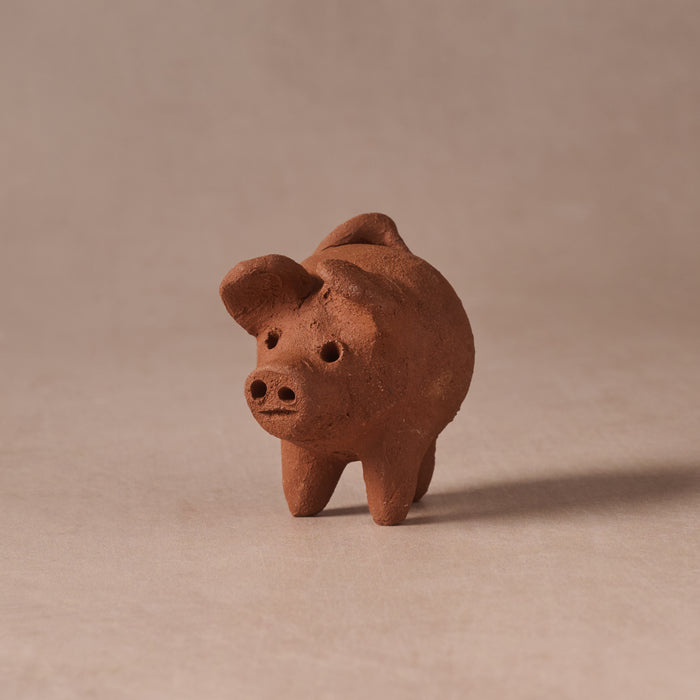 Good Luck Pig - Light Terracotta 1
