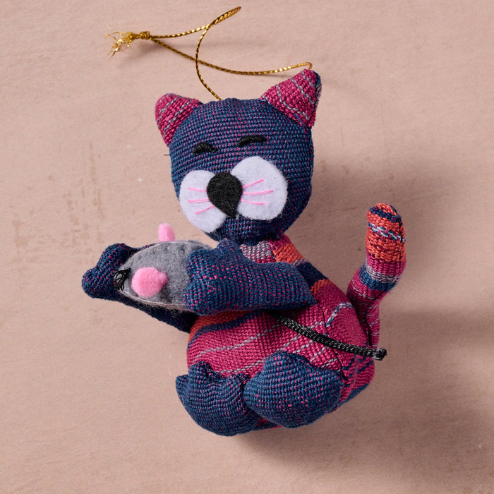 Amable Cat & Mouse Ornament 2
