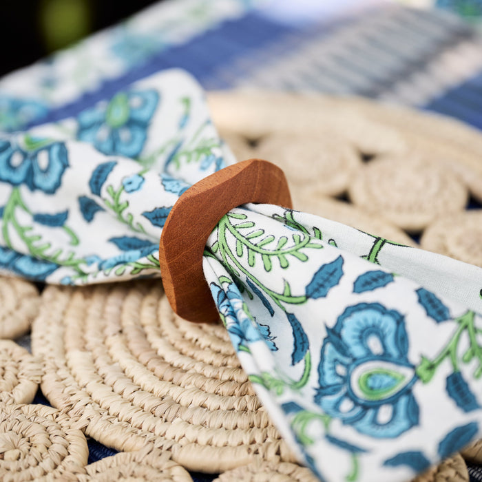 Caja Mahogany Napkin Rings - Set of 2 3
