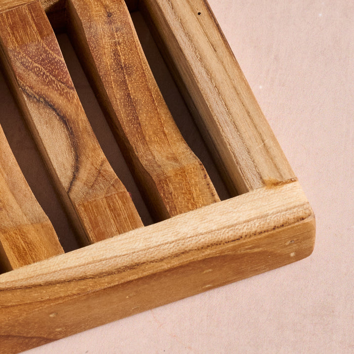 Lavar Teak Soap Dish 3