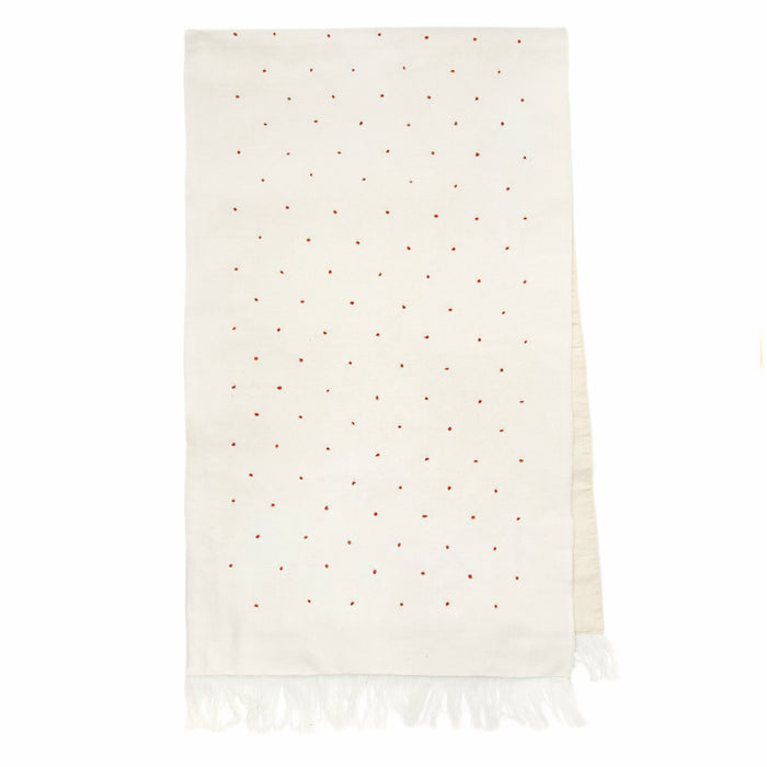 Marjita Table Runner - Red Dots 3