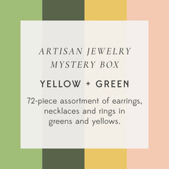 Jewelry Mystery Box Greens & Yellows