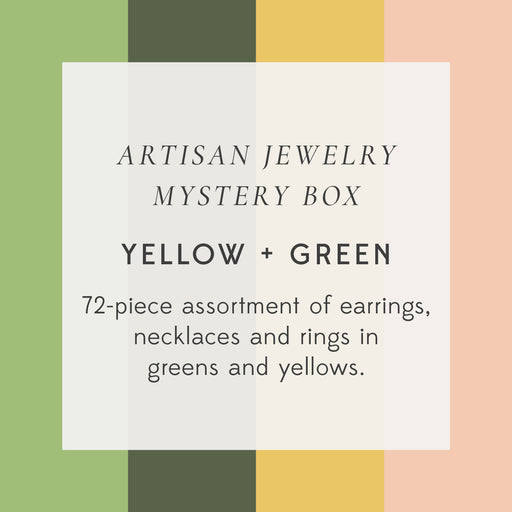 Jewelry Mystery Box Greens & Yellows