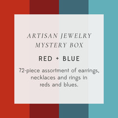 Jewelry Mystery Box Reds & Blues