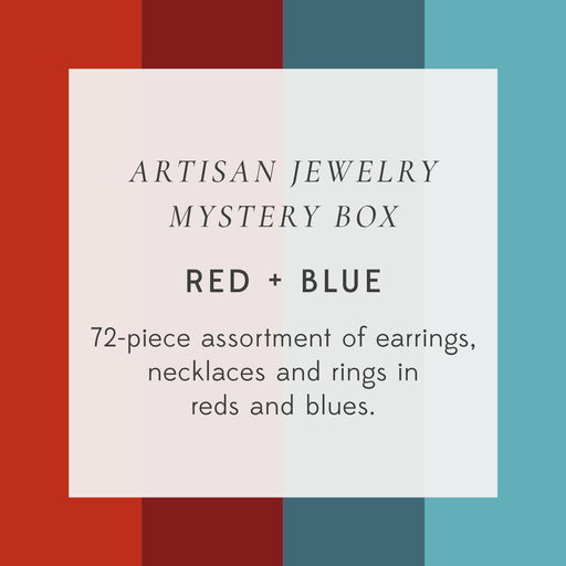 Jewelry Mystery Box Reds & Blues
