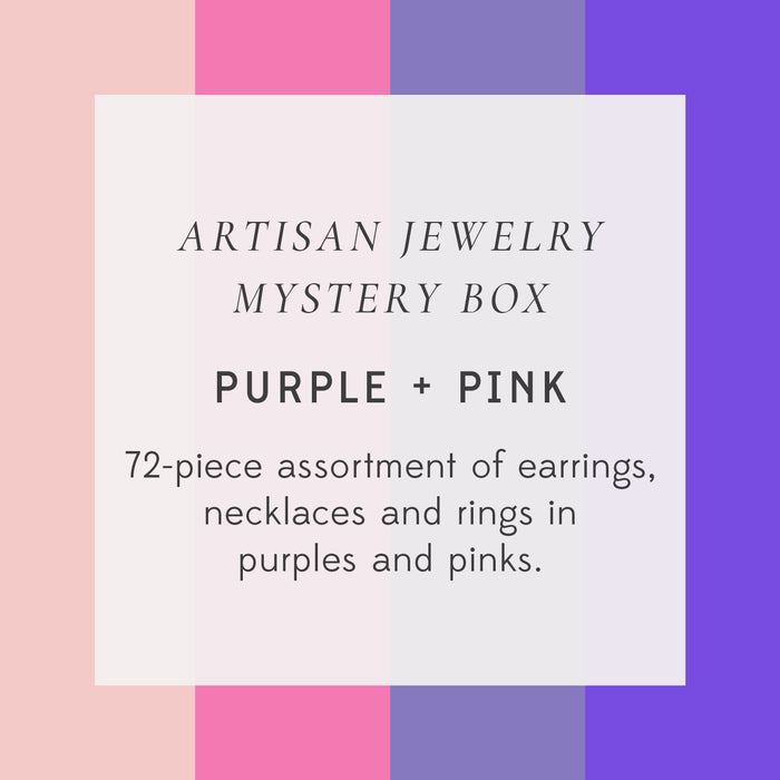 Jewelry Mystery Box Purples & Pinks 1